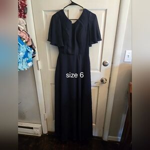 Elegant Blue Evening Gown